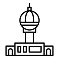 Fernsehturm Berlin Icon Style vector