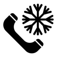 Cold Calling Icon Style vector