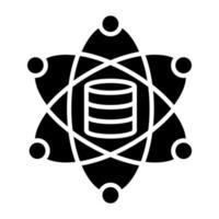 Data Science Icon Style vector
