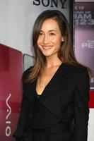 Maggie Q arriving at the Premiere of The Taking of Pelham 123 at the Mann Village Theater in Westwood CA   on June 4 2009 2009 photo