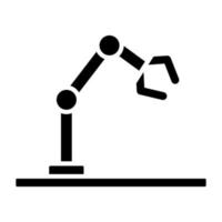 autónomo robótica icono estilo vector