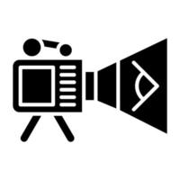 Camera Angle Icon Style vector