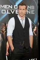 Ryan Reynolds  arrivng at the XMen Origins  Wolverine screening at Graumans Chinese Theater in Los Angeles CA on April 28 20092009 photo