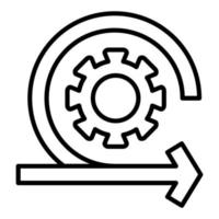 Agile Development Icon Style vector