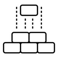 Build Icon Style vector