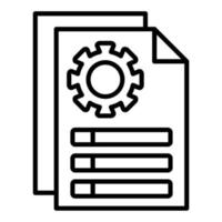 Documentation Icon Style vector