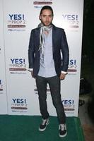 Jared Leto arriving at the YES on Prop 2 Campaign to stop Animal Crueltyat a private estate in BelAir CA onSeptember 28 20082008 photo