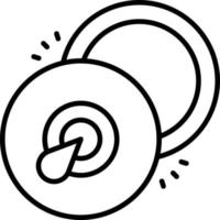 Cymbal Icon Style vector