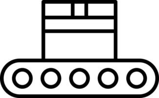 Conveyor Icon Style vector