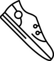 zapato icono estilo vector