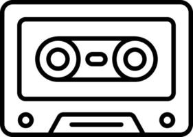 Cassette Icon Style vector