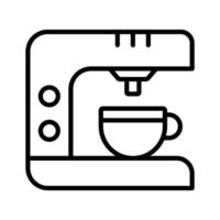 Coffee Maker Icon Style vector