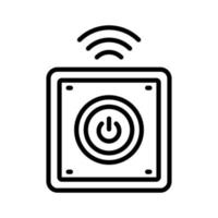 Smart Switch Icon Style vector