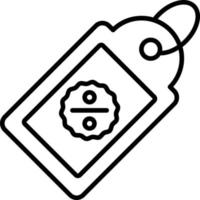 Discount Tag Icon Style vector