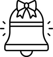 Easter Bell Icon Style vector