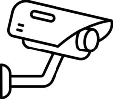 Ccctv Camera Icon Style vector