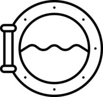 Porthole Icon Style vector