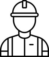 Worker Icon Style vector