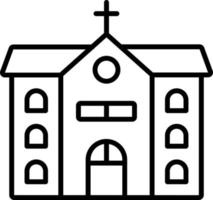 Church Icon Style vector