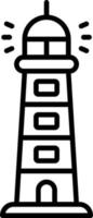 Lighthouse Icon Style vector