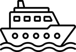 Cruise Icon Style vector