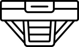 Jockstrap Icon Style vector