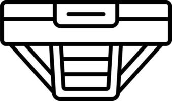 Jockstrap Icon Style vector