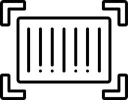 Barcode Icon Style vector