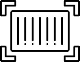 Barcode Icon Style vector