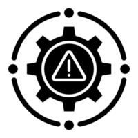 Machine Failure Icon Style vector