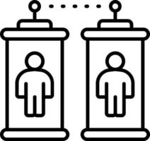 Teleport Icon Style vector