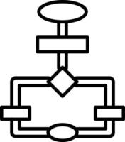 Flowchart Icon Style vector