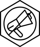 Ad Blocking Icon Style vector