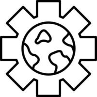 Globalization Icon Style vector