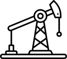 Oil Pump Icon Style vector