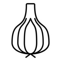 Garlic Icon Style vector