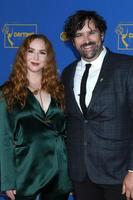 LOS ANGELES  JUN 24  Camryn Grimes Brock Powell at the 49th Daytime Emmys Awards at Pasadena Convention Center on June 24 2022 in Pasadena CA photo