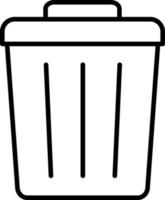 Trash Icon Style vector