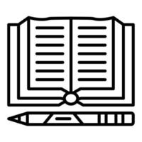 Homework Icon Style vector