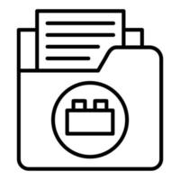Gdpr Plugin Icon Style vector