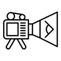 Camera Angle Icon Style vector