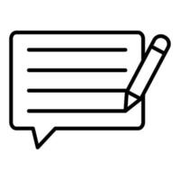 Feedback Icon Style vector