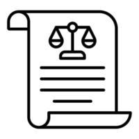 Law Icon Style vector