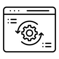 Software Icon Style vector