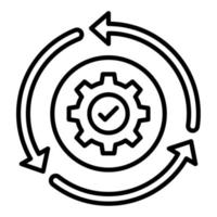 Automation Icon Style vector