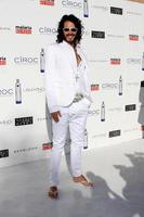 Russell Brand arriving at the White Party hosted by Sean Diddy Combs  Ashton Kutcher in Beverly Hills CA on July 4 2009 2008 photo