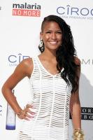 Cassie arriving at the White Party hosted by Sean Diddy Combs  Ashton Kutcher in Beverly Hills CA on July 4 2009 2008 photo