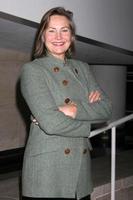 Cherry Jones arriving at a photo exhibit featuring the photos taken during the production of 24 - Redemption, Captured in Africa,Exhibit at the Paley Center for Media in Beverly Hills, CA on November 10, 2008