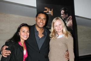 Barbara Lake, Kelsey McNeal, and Jenny Horn arriving at a photo exhibit featuring the photos taken during the production of 24 - Redemption, Captured in Africa,Exhibit at the Paley Center for Media in Beverly Hills, CA on November 10, 2008