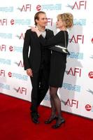 Jesse Johnson and Melanie Griffith arriving at the AFI Life Achievement Awards honoring Michael Douglas at Sony Studios, in Culver City,CA on June 11, 2009 The show airs ON TV LAND ON JULY 19, 2009 AT 9 - 00PM ET PT photo